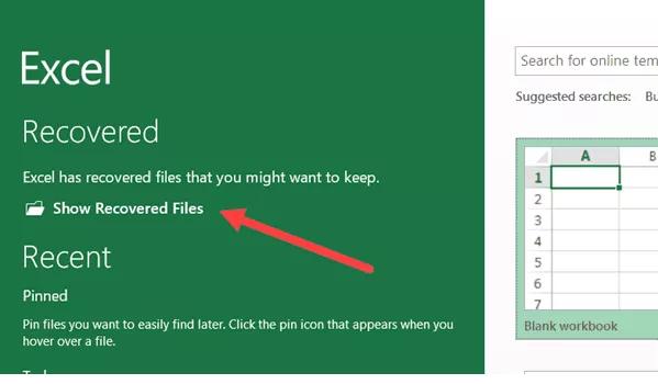 Hướng dẫn chi tiết các cách khôi phục tệp Excel chưa được lưu 